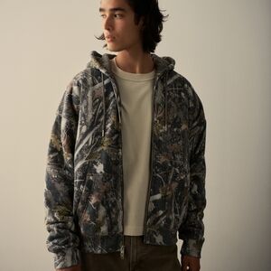 Men's Camouflage Hooded Jacket